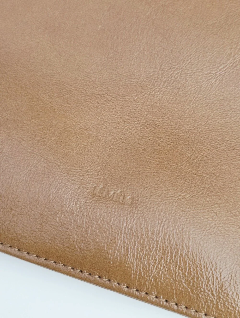 LIKE NEW GARMENTORY LÉMÉLS FLAT SQUARE TOTE BAG - OIL TAN - Picture 5 of 8